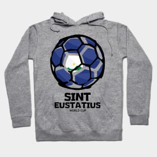 Sint Eustatius Football Country Flag Hoodie